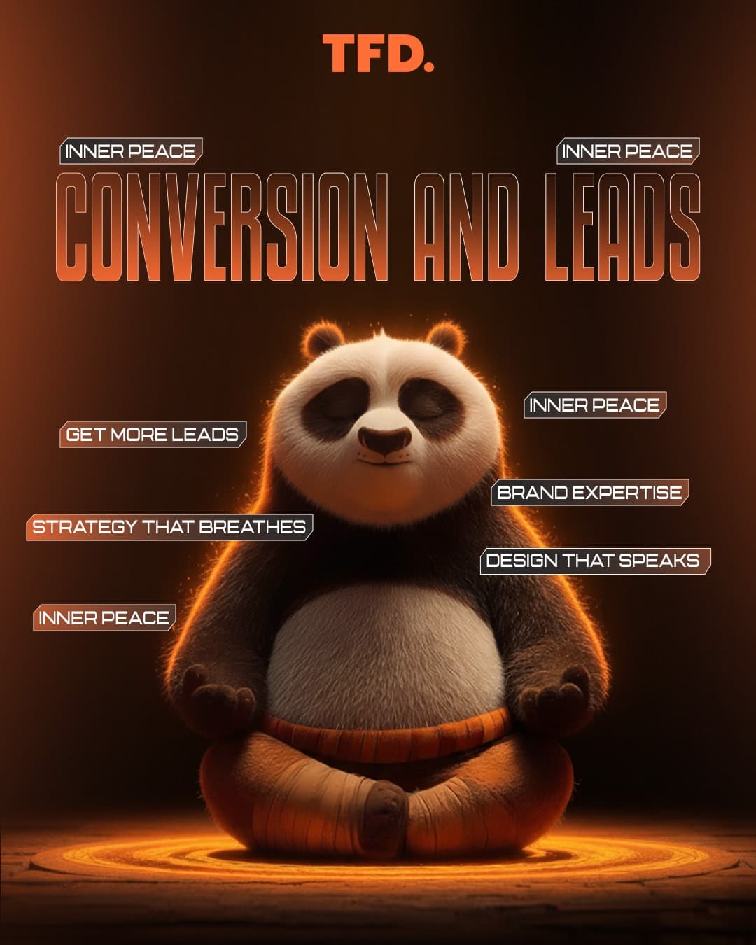Conversion and leads poster