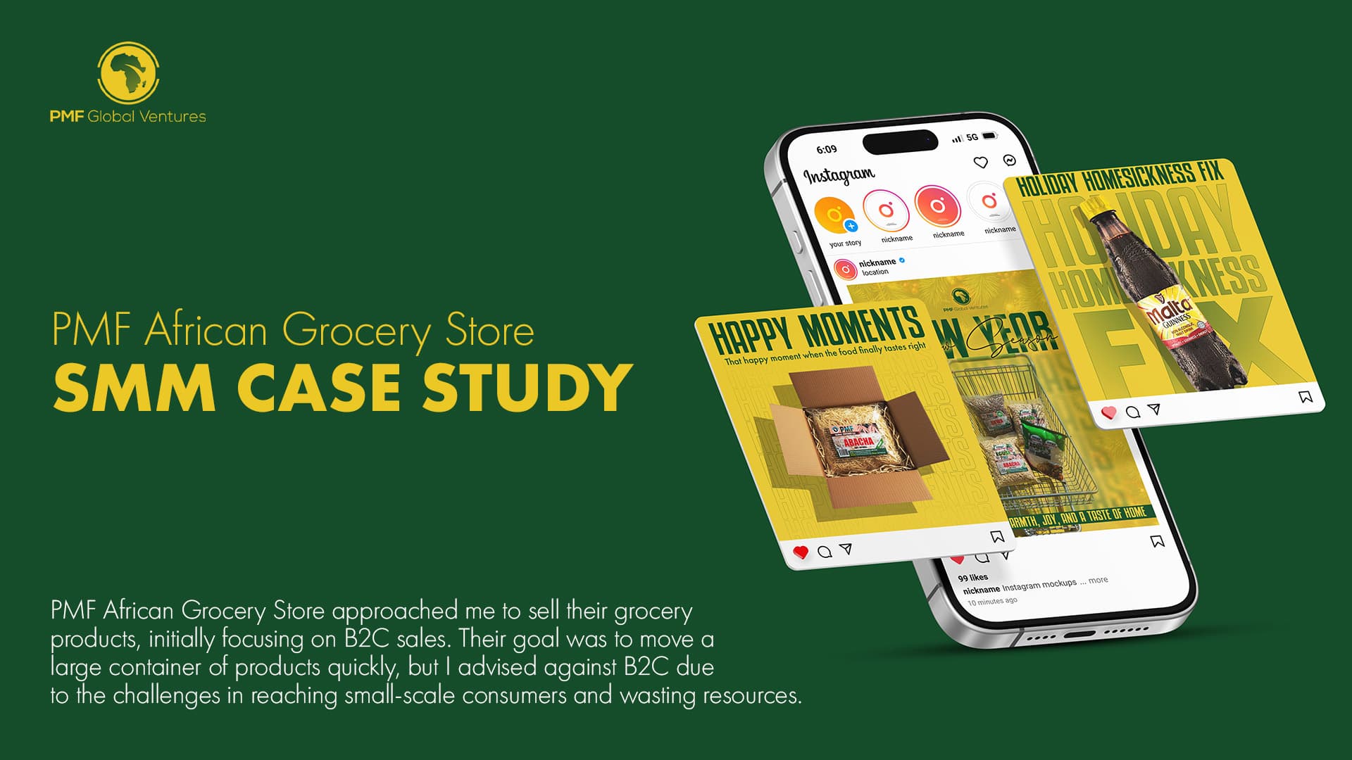 PMF African Grocery Store case study hero