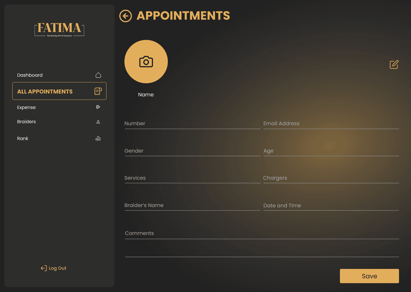 CRM Fatima Hair Braiding appointments