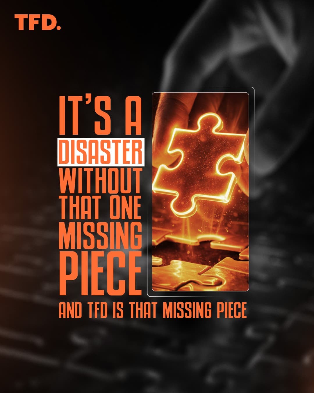 Missing piece poster