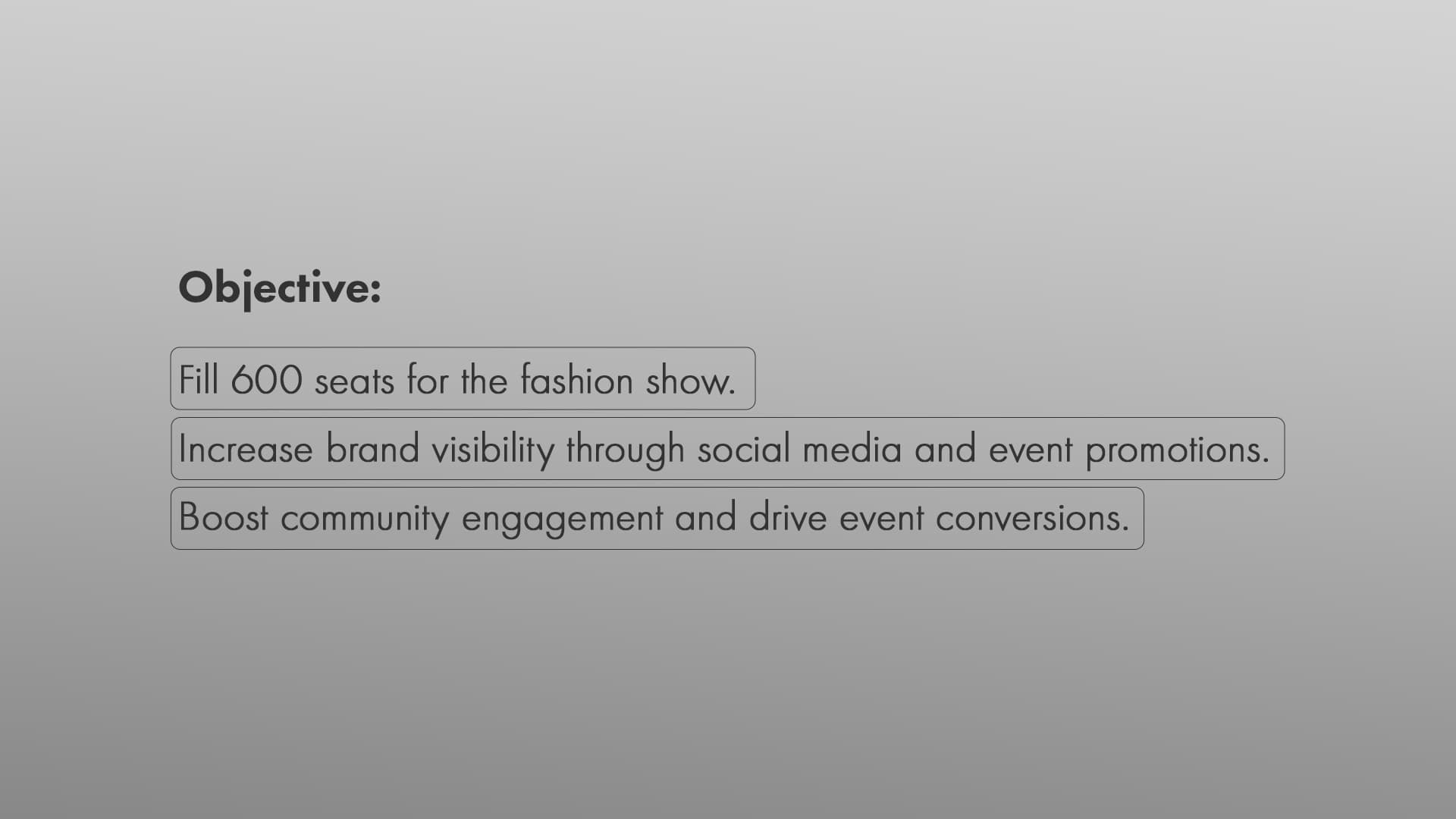 UB Undeniable objective