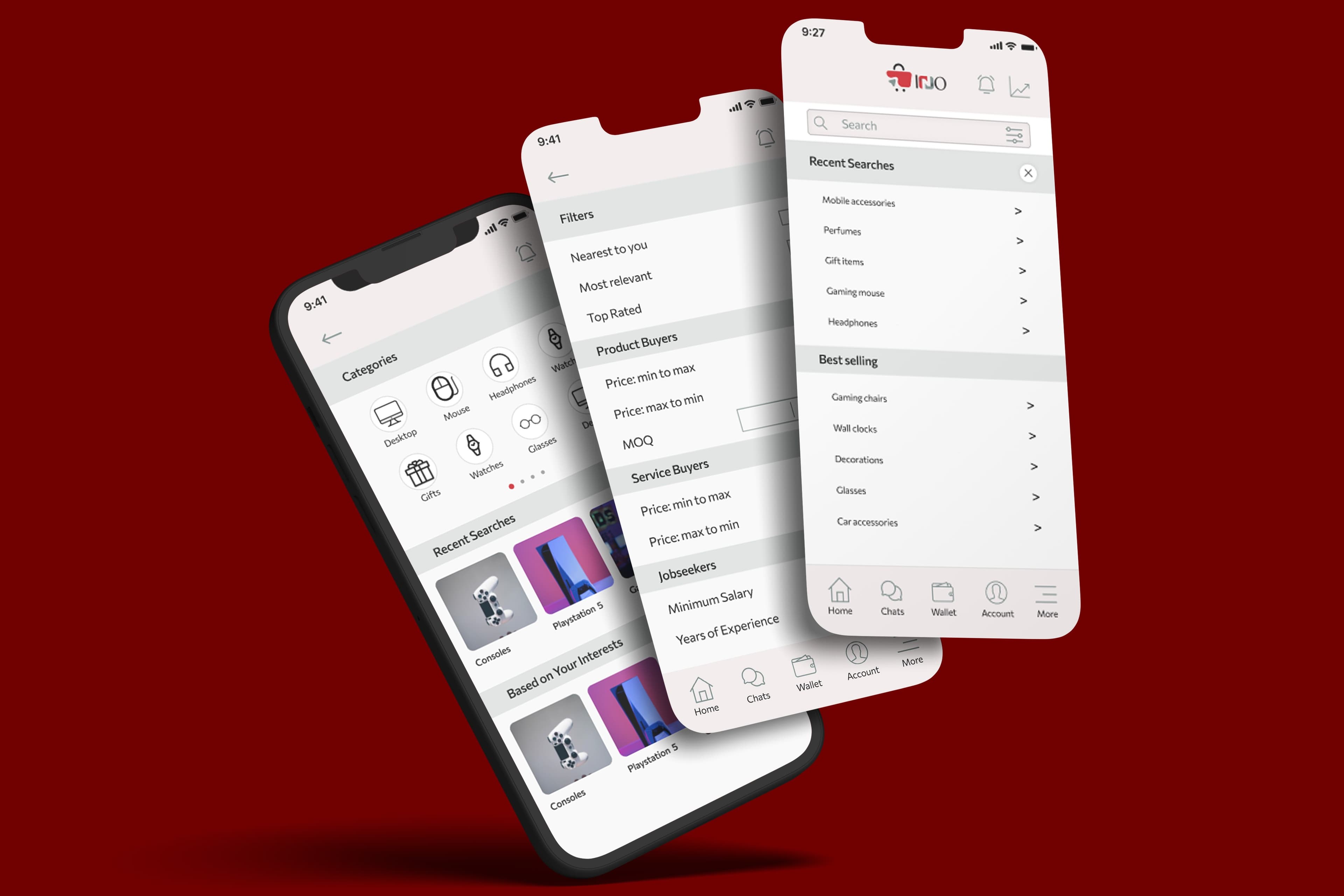 Trello Mart search and filters flow