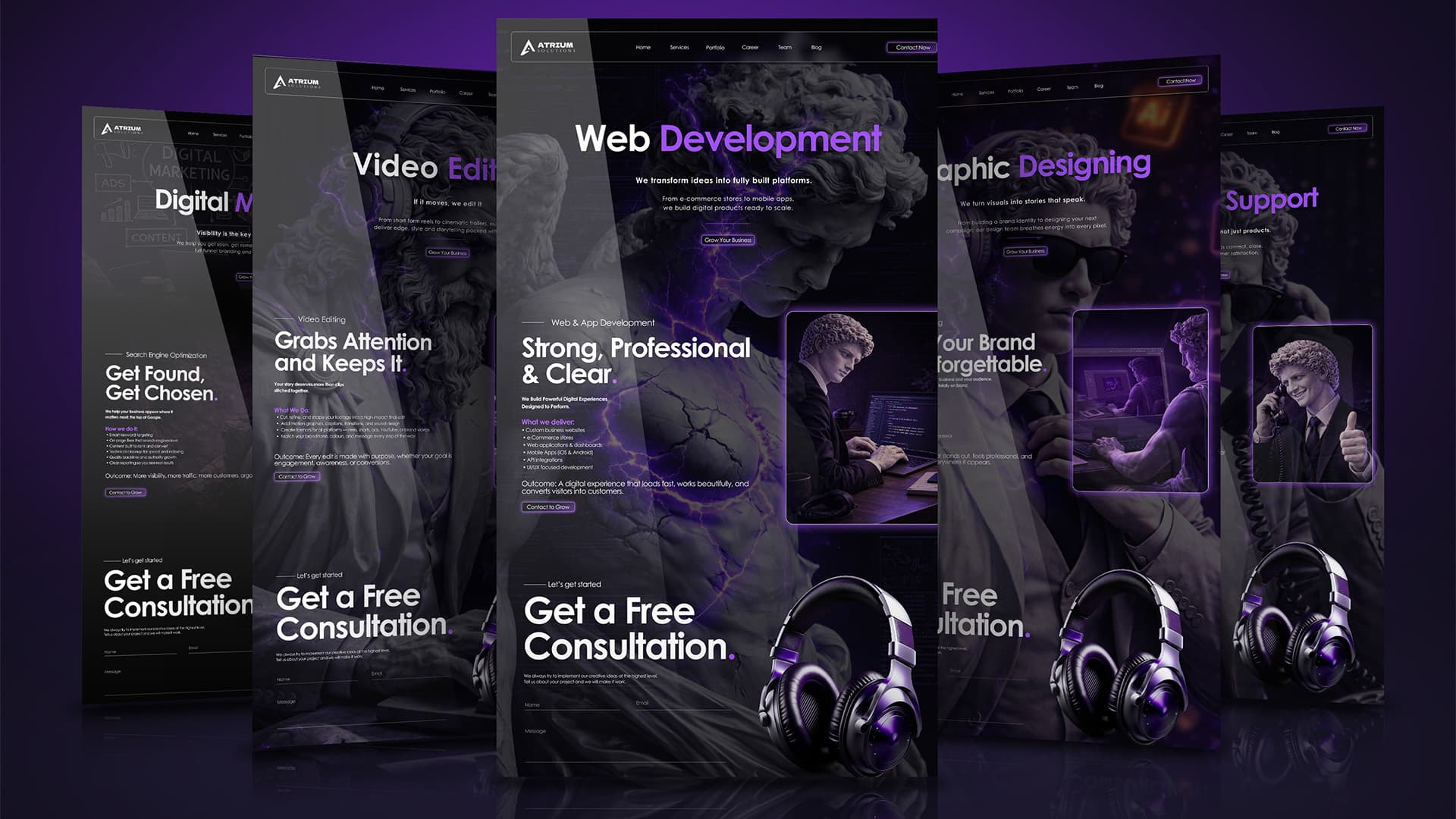 Atrium Solutions system overview